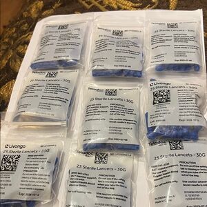 Blue Sterile Lancets - 30G